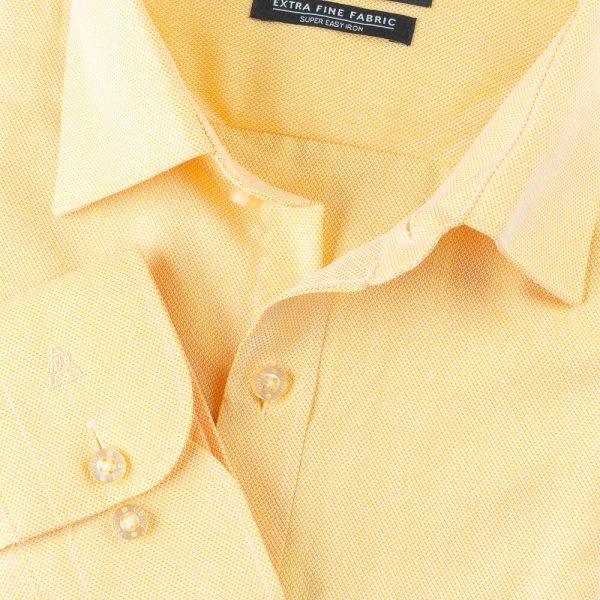 PERRI ALLEN® EXECUTIVE - SMART FIT DOBBY- YELLOW