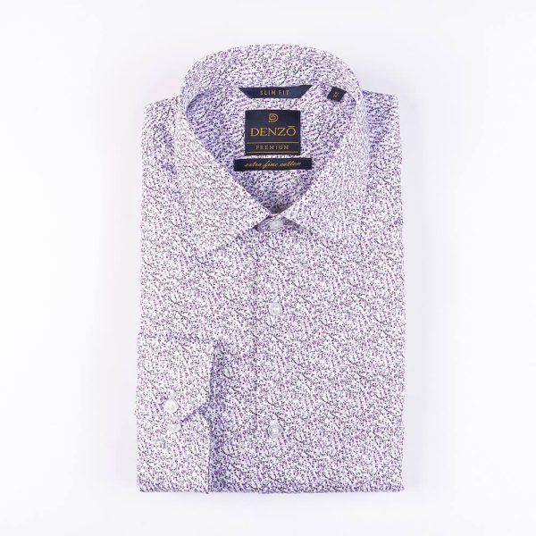 DENZO® PREMIUM MINIMAL PRINT LONG SLEEVE - MINI FLORAL - Image 2
