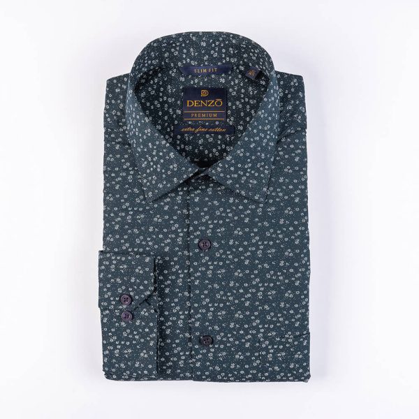 DENZO® PREMIUM MINIMAL PRINT LONG SLEEVE - MINI BLOSSOM - Image 2