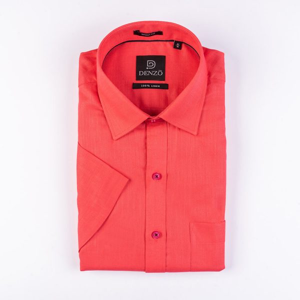 DENZO® LINEN BLACK PIPING - BUBBLEGUM PINK - Image 2