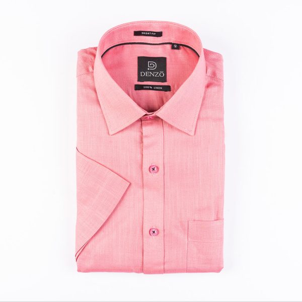 DENZO® LINEN BLACK PIPING - ROUGE PINK - Image 2