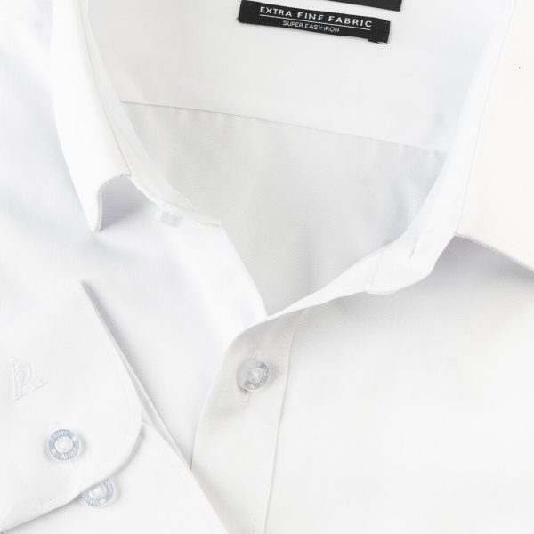 PERRI ALLEN® EXECUTIVE - SLIM FIT PLAIN – WHITE