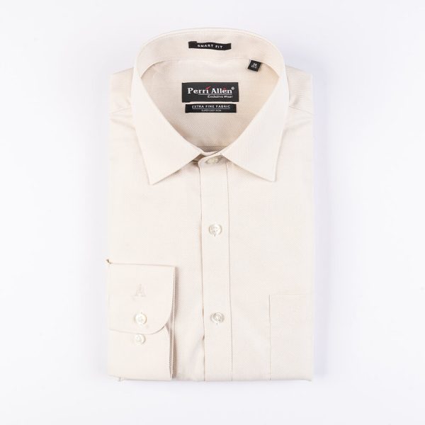 PERRI ALLEN® EXECUTIVE - SMART FIT DOBBY- BEIGE - Image 2