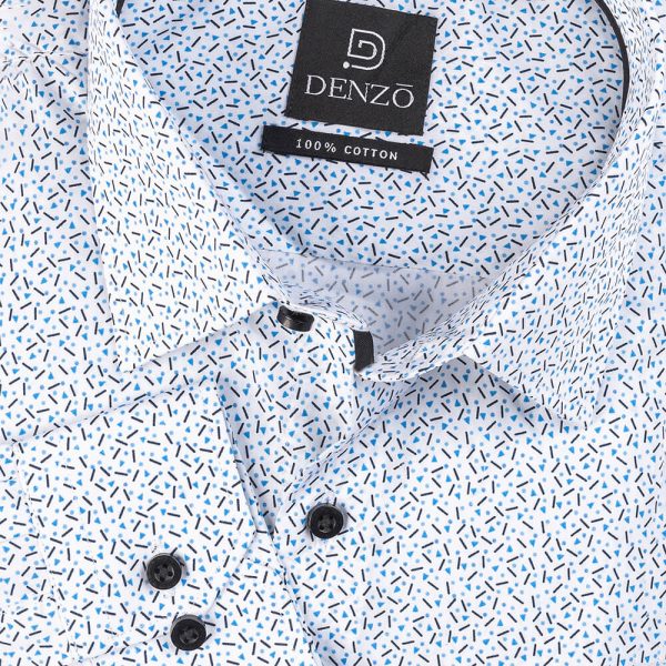 DENZO® BLUE CONFETITI MINI PRINTED