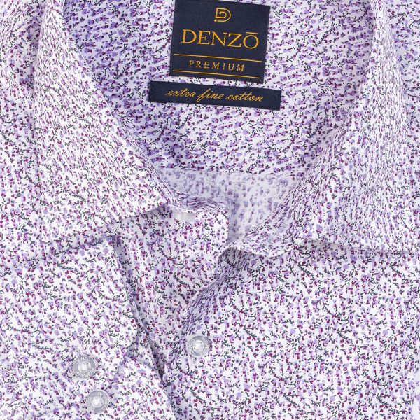 DENZO® PREMIUM MINIMAL PRINT LONG SLEEVE - MINI FLORAL