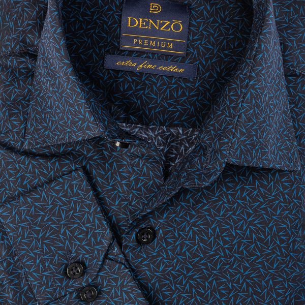 DENZO® PREMIUM MINIMAL PRINT LONG SLEEVE - ABSTRACT