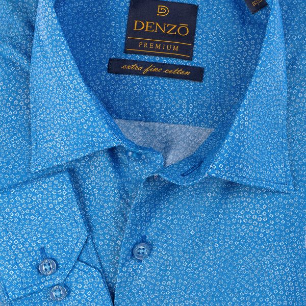 DENZO® PREMIUM MINIMAL PRINT LONG SLEEVE - MINIMAL FLORAL