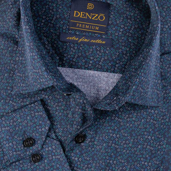 DENZO® PREMIUM MINIMAL PRINT LONG SLEEVE - MULTI FLORAL