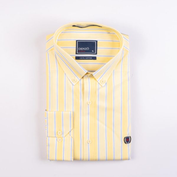 DENZO® URBAN OXFORD STRIPED - YELLOW - Image 2